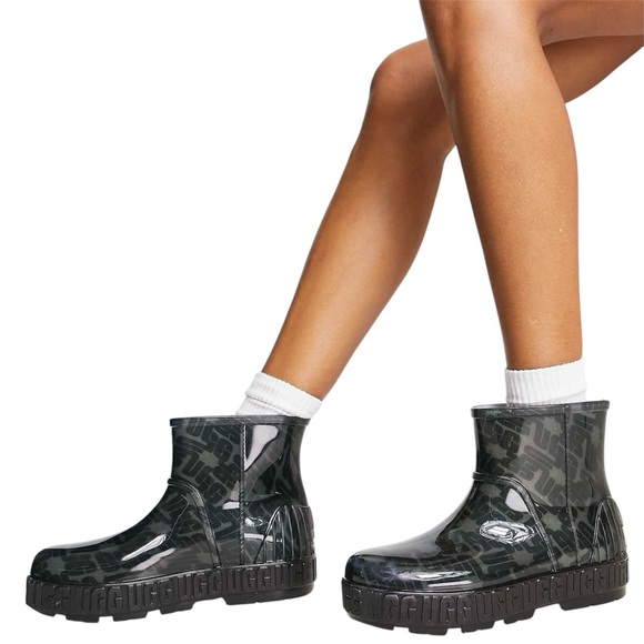 Ugg Drizlita Graphic Monogram Wellie Boots - Picture 5 of 6